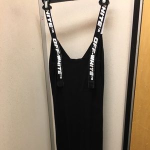 Off-white vintage body con dress